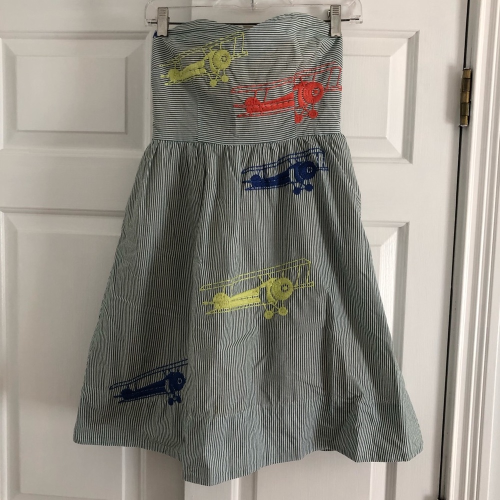 Anthropologie WRIGHT AIRPLANE DRESS size 0